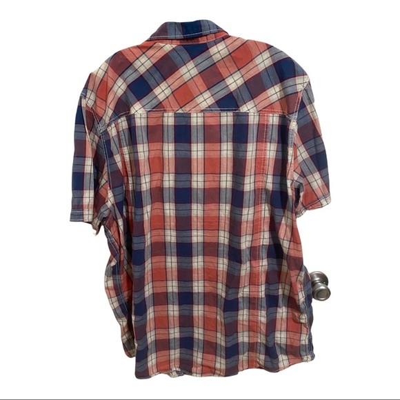 i Jeans by Buffalo Plaid Button Up Shirt Mens Size XL - Picture 2 of 6